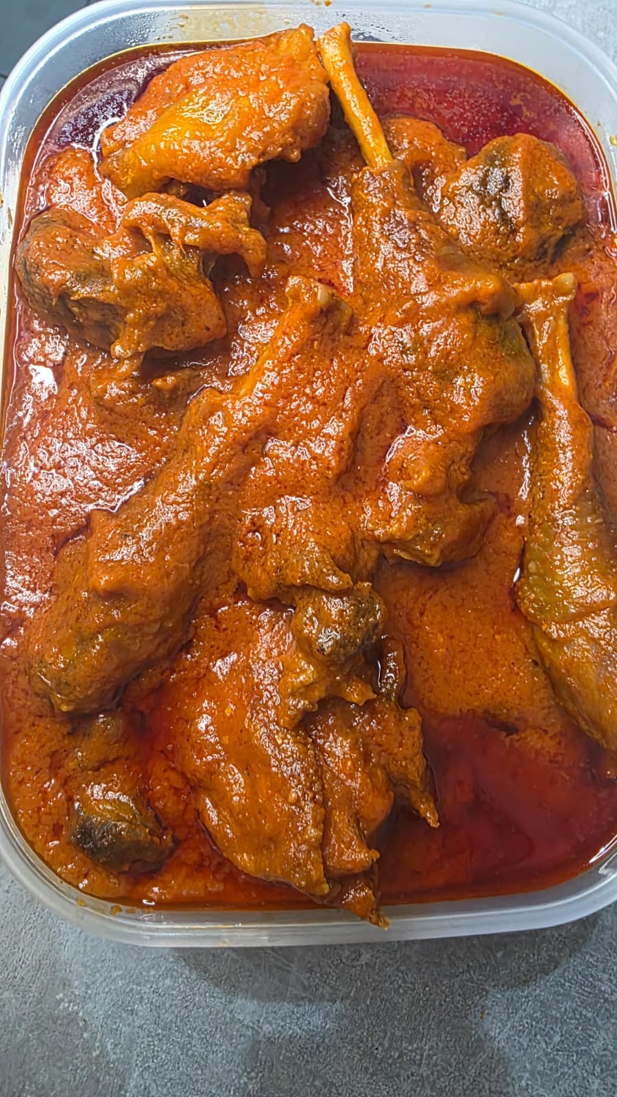 Chicken & beef in stew
